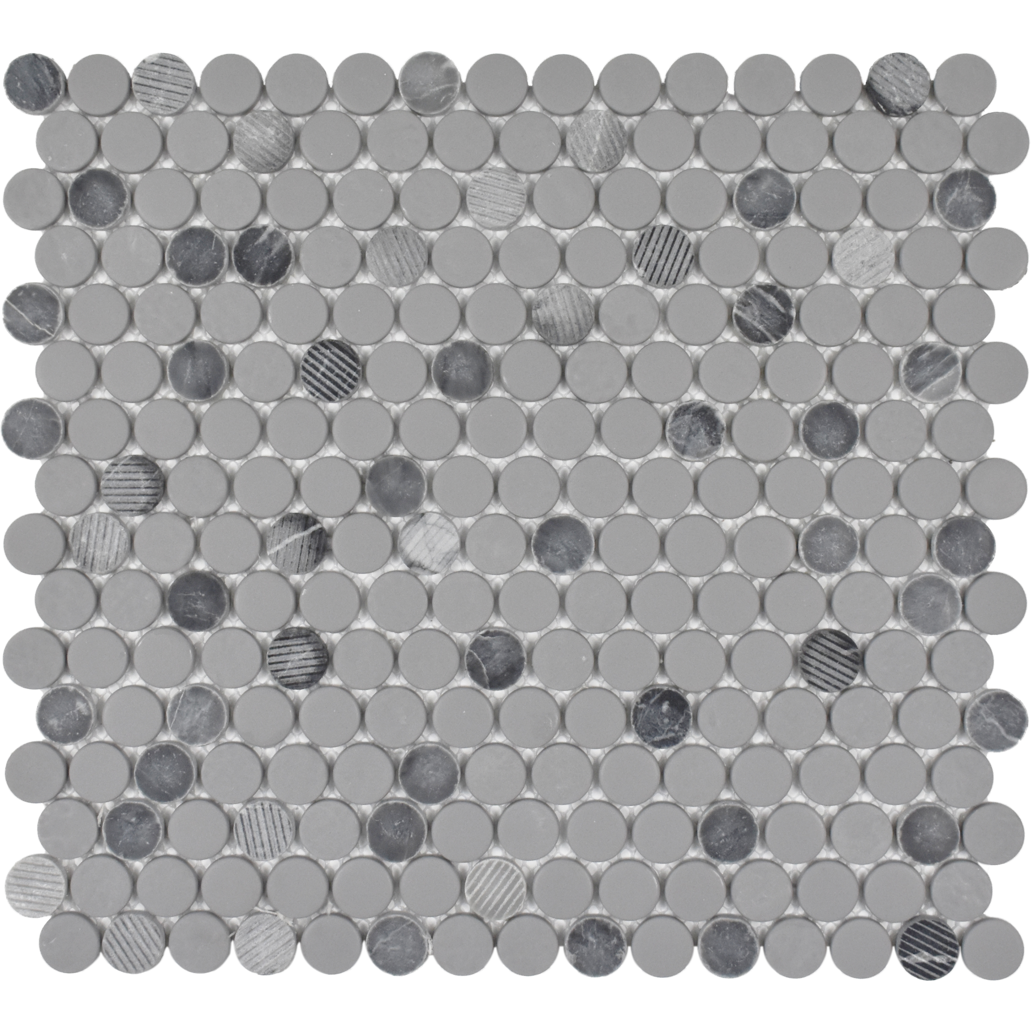 Gray Granite Penny Round